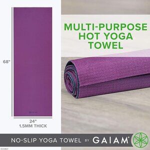 Gaiam No-Slip Yoga Towels
